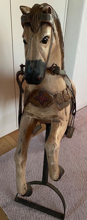 Pferd Aus Holz Antik Kaufen Auf Ricardo