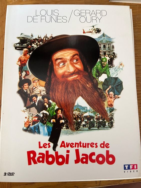 Les aventures de Rabbi Jacob 1973 2 DVD Livre de Funès Kaufen