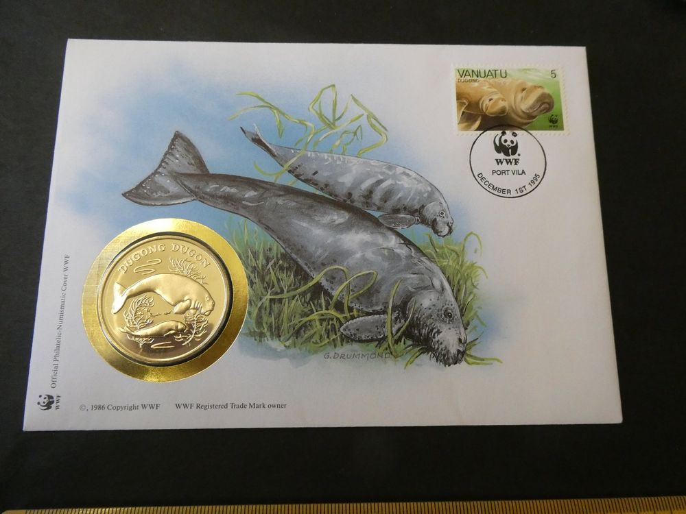 Wwf Medaille Pp Dugong Dugon M Nzbrief Kaufen Auf Ricardo