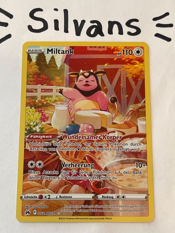 Miltank Galar Galerie Gg Zenit Der K Nige Crown Zenith De Kaufen