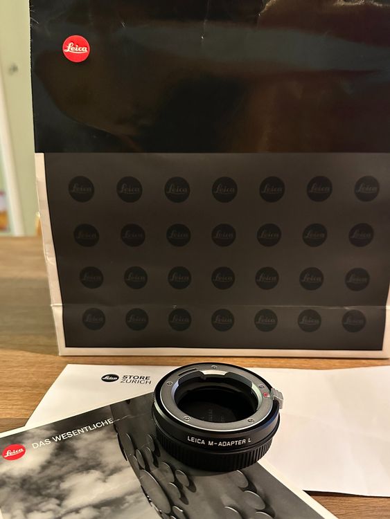 LEICA M Adapter L Neuwertig Kaufen Auf Ricardo