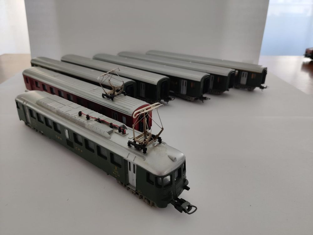 Lima H0 Grosses Set Mit Vielen Loks Wagen Und Schienen Kaufen Auf