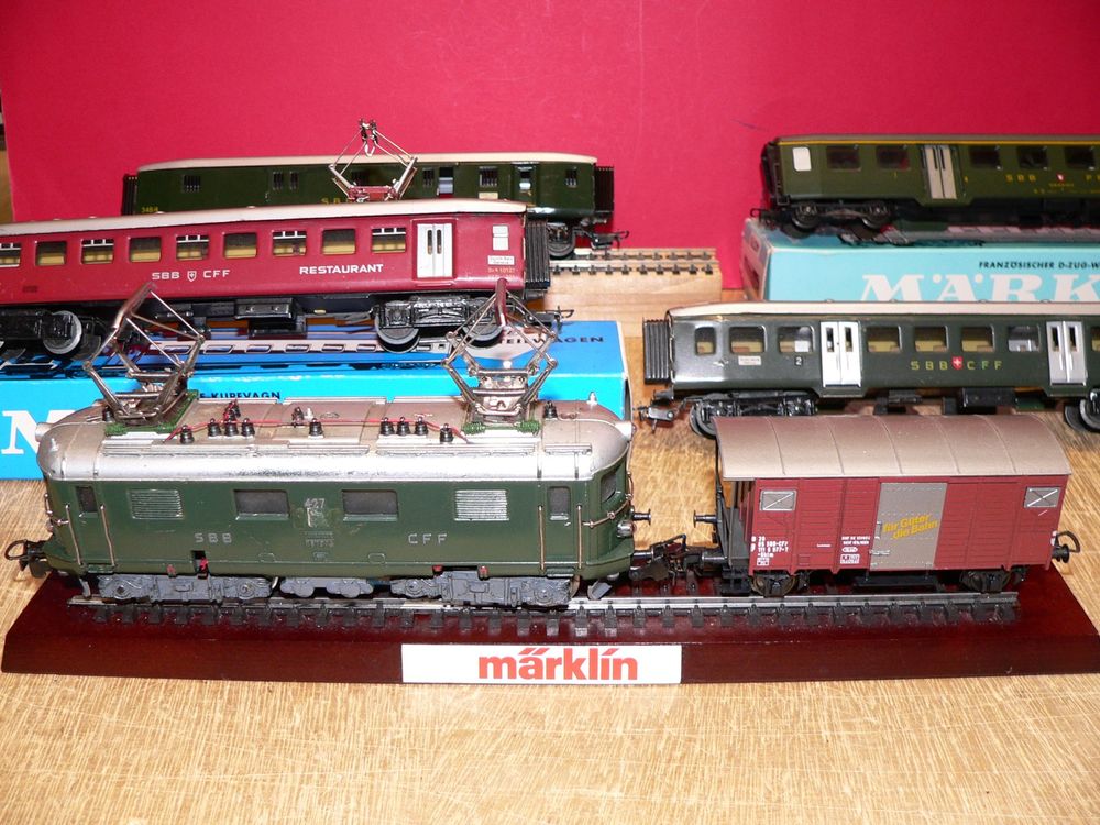 M Rklin Re Sbb Zug Ho Trafo Schienen Sbb Wagen Kaufen Auf