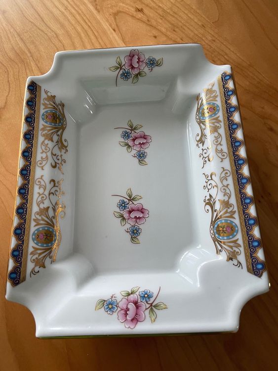 Porzellan T Limoges Floral Design Ashtray Kaufen Auf Ricardo