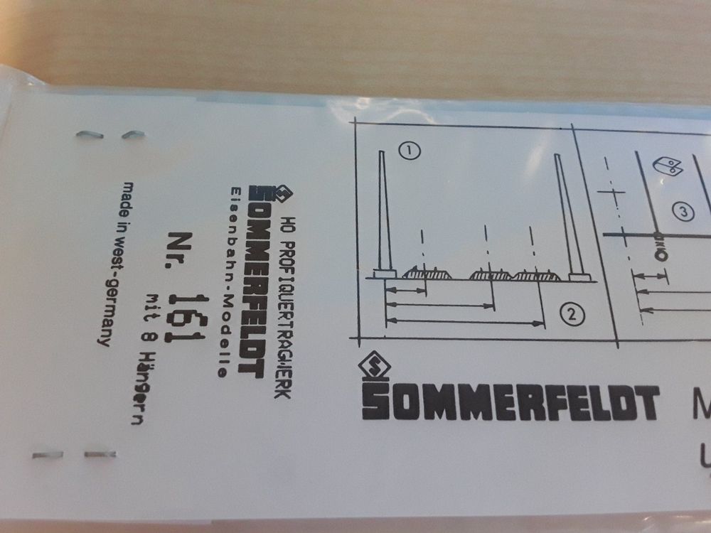 Sommerfeldt 161 3 X Profi Quertragwerk Spur H0 Kaufen Auf Ricardo