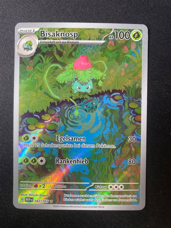 Bisaknosp 167 Ivysaur MEW 151 DE Kaufen Auf Ricardo