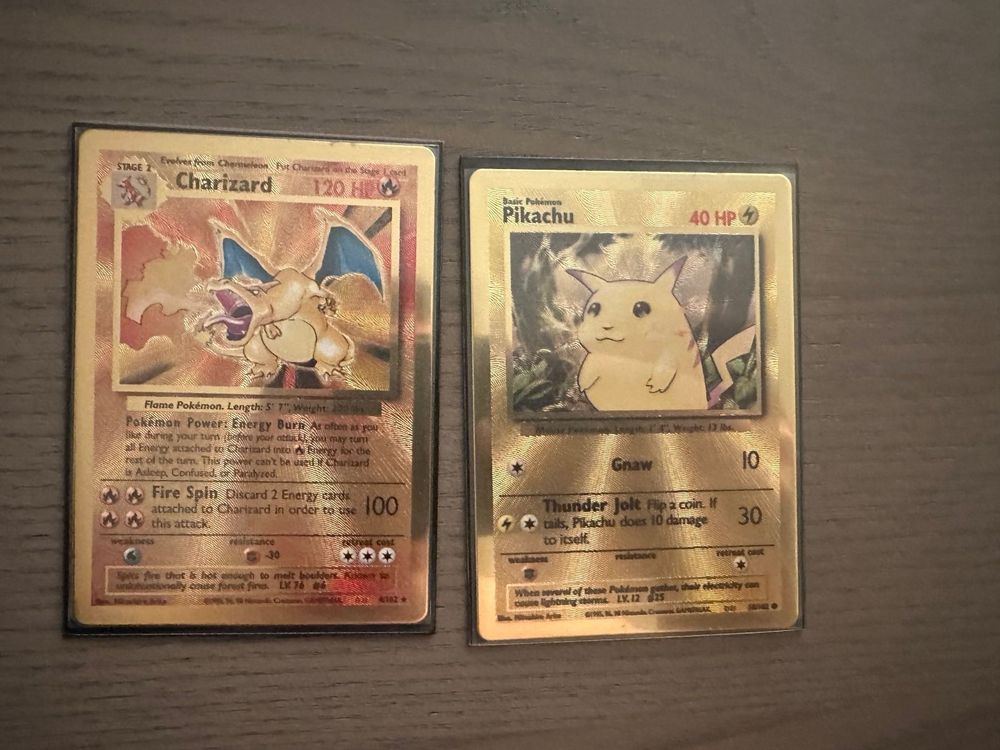 Celebrations Charizard Und Pikachu Metall Karte Kaufen Auf Ricardo