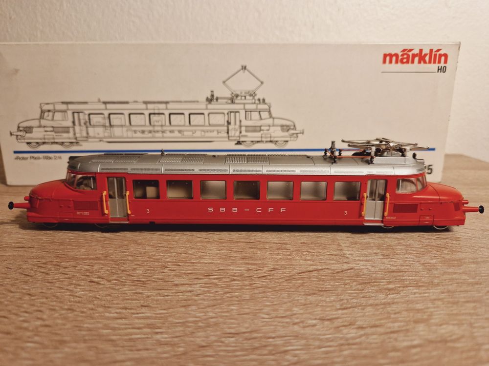 Märklin 3125 E Lok Roter Pfeil Rbe 2 4 SBB H0 Kaufen auf Ricardo