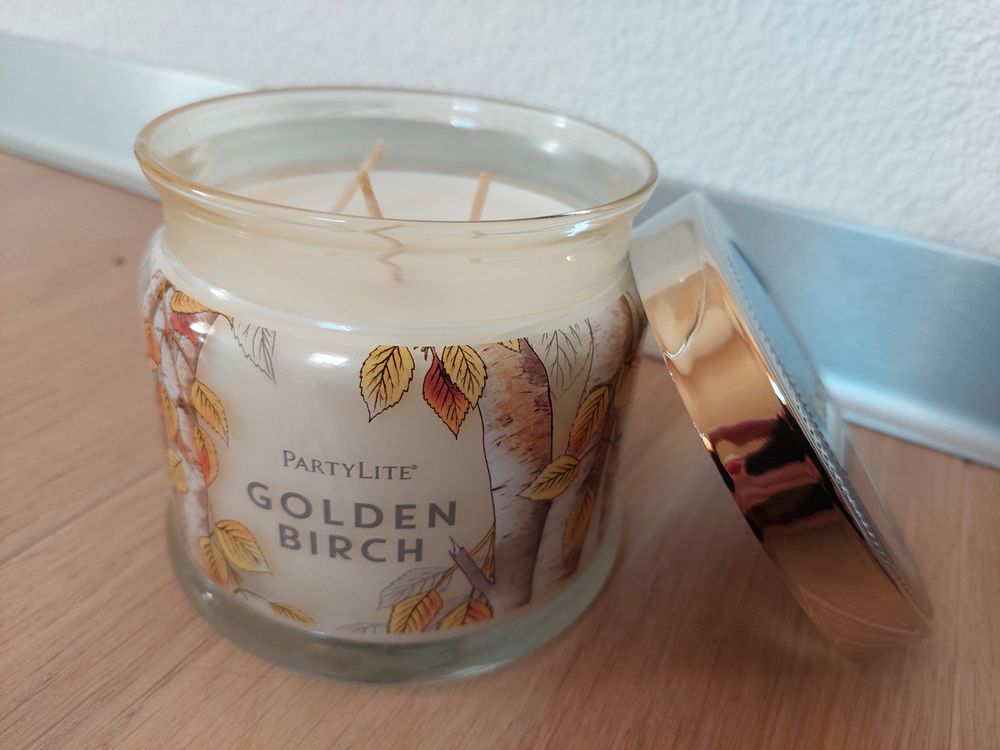 Partylite Docht Glas Golden Birch Kaufen Auf Ricardo