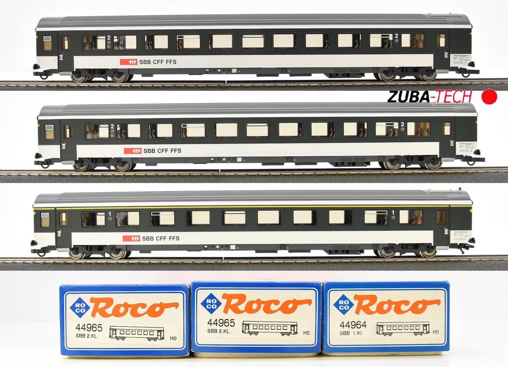 Roco 3x Personenwagen EW IV SBB H0 GS OV Kaufen Auf Ricardo