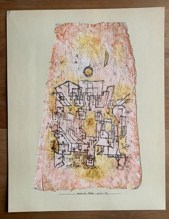 Arabische Stadt Von Paul Klee Kaufen Auf Ricardo