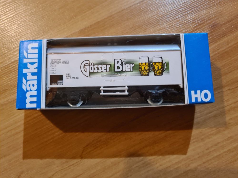 Märklin 4567 Güterwagen Gösser Bier Kaufen auf Ricardo