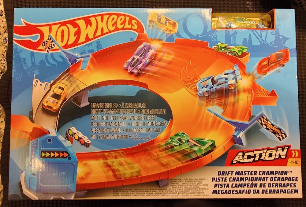 Hot Wheels Drift Master Champion Rennbahn Neu Und Originalverpackt In