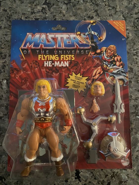 Masters Of The Universe Origins Flying Fists He Man Kaufen Auf Ricardo