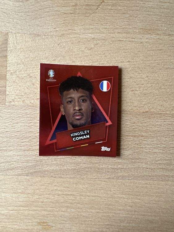 Topps Euro 2024 FRA SP Coman Kaufen Auf Ricardo