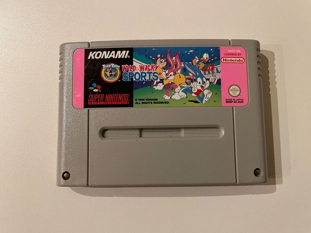 Tiny Toon Wild Wacky Sports Nintendo Snes Kaufen Auf Ricardo