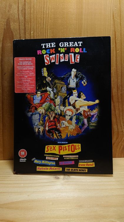 SEX PISTOLS THE GREAT ROCK N ROLL SWINDLE Auf DVD Gebraucht In