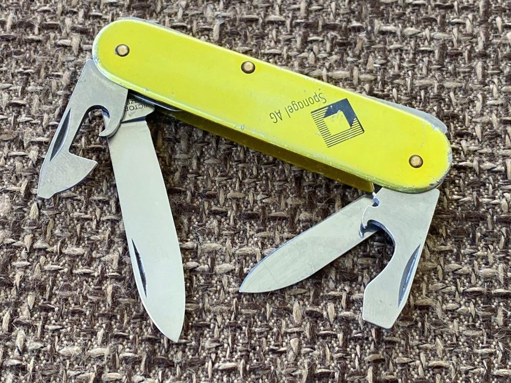 Seltenes Sackmesser VICTORINOX Alox Glatt Sponagel AG Ab 1 Kaufen