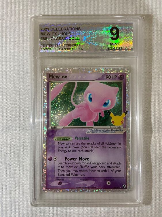 Carte pokemon Mew Ex gradé 9 Kaufen auf Ricardo