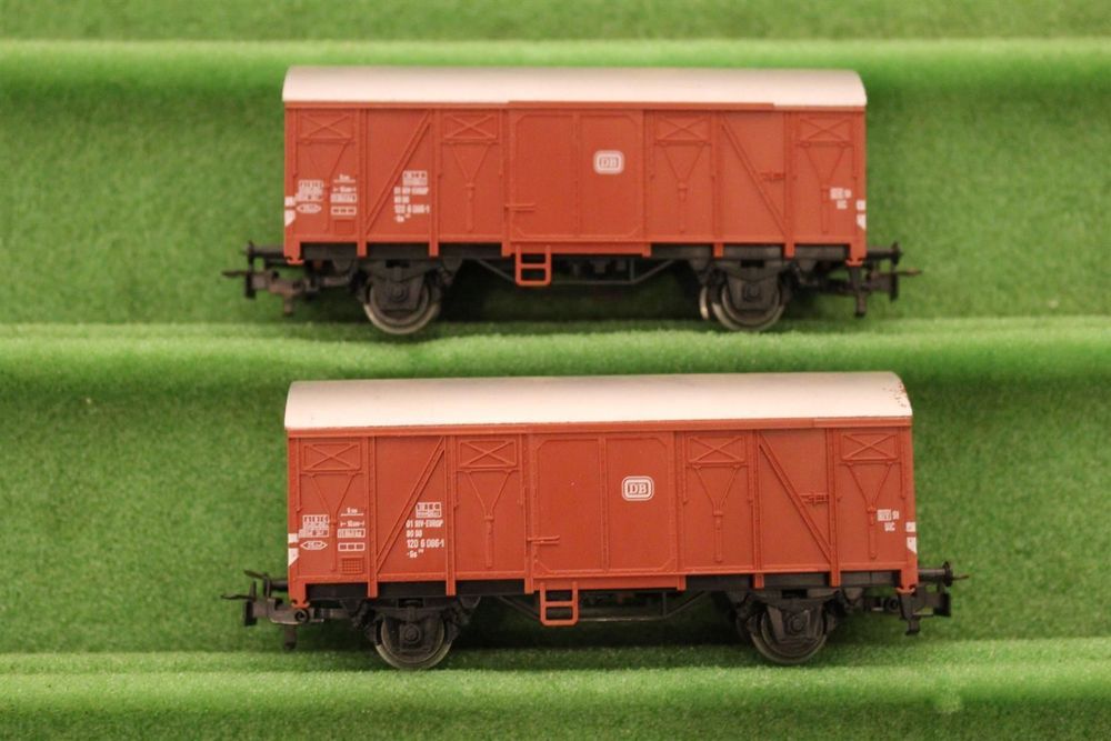 2x Märklin 4410 Güterwagen DB braun Kaufen auf Ricardo