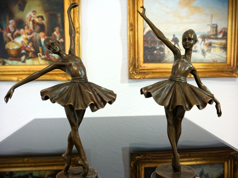 X Bronze Skulpturen Ballerina Art D Co Bronzefigur Ballett Kaufen