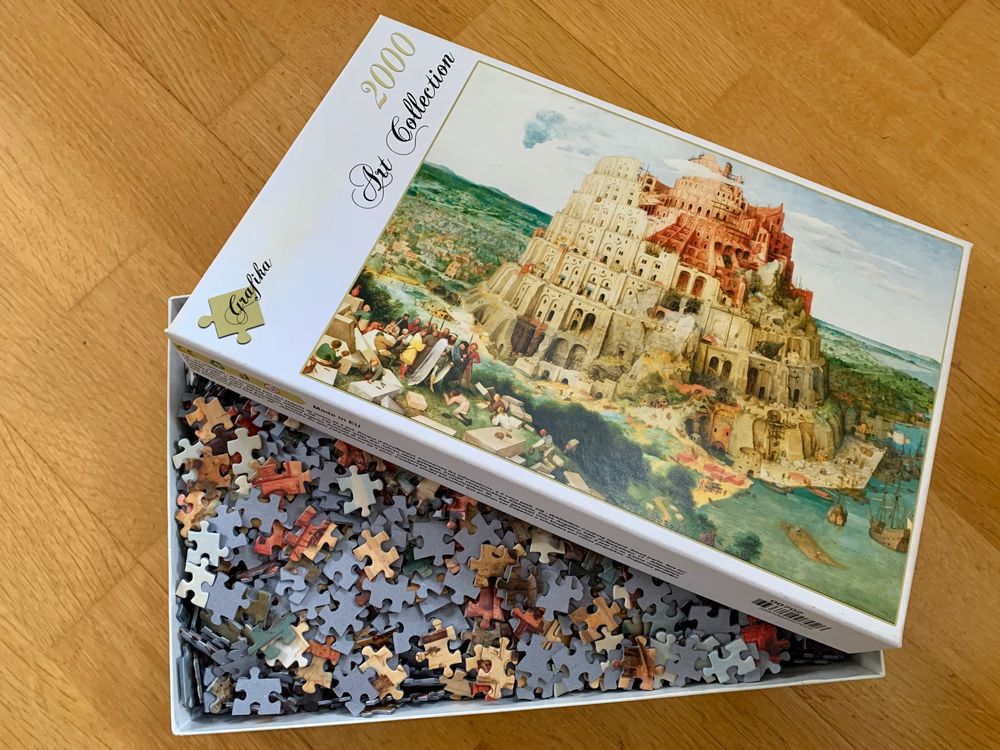 Puzzle Grafika Turmbau Zu Babel Brueghel Teile Kaufen Auf Ricardo