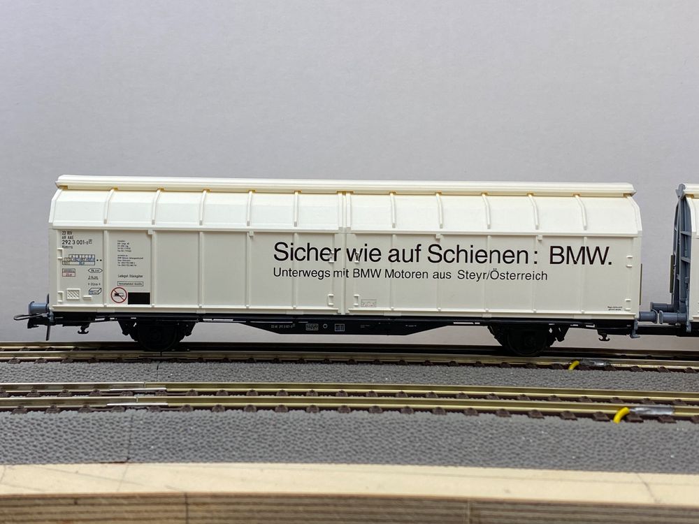 X Roco H Gs Aae Schiebewandwagen Himrrs Mit Bmw Werbung Kaufen