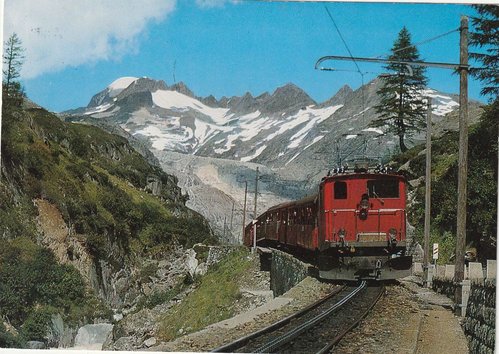 Furka Oberalp Bahn Bei Gletsch Kaufen Auf Ricardo