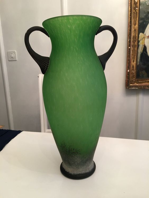 Grosse Henkel Vase Murano Amphore Kaufen Auf Ricardo