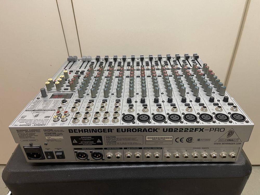 Behringer Mischpult UB2222FX PRO Kaufen Auf Ricardo