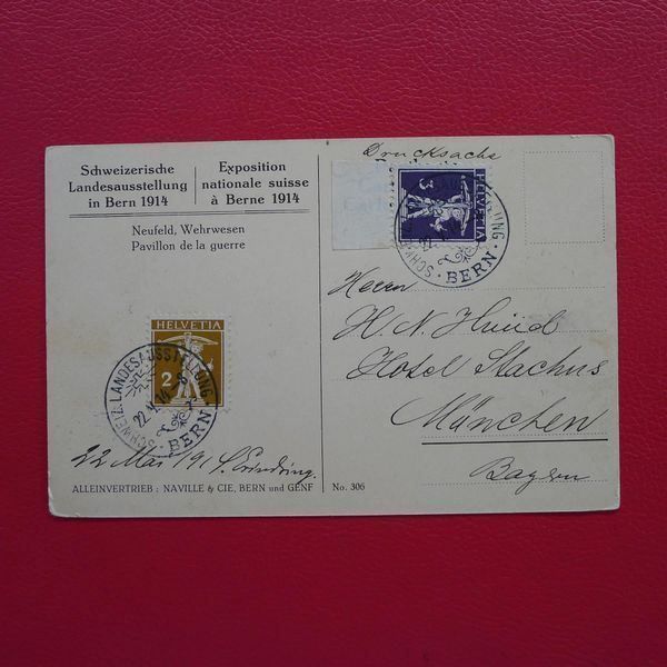 1914 Landesausstellung BERN STEMPEL Kaufen Auf Ricardo