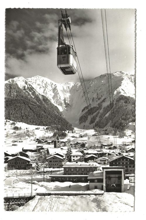 Klosters GR Luftseilbahn Gotschnagrat Parsenn 1958 Kaufen Auf