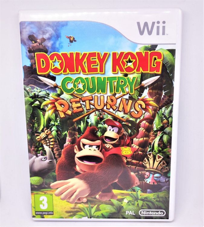 Wii Donkey Kong Country Returns Kaufen Auf Ricardo