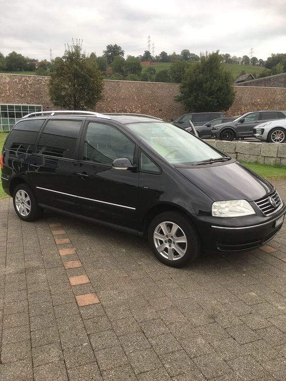 VW Sharan 1 8T Schwarz Met Inv 2004 7 Sitze Kaufen Auf Ricardo