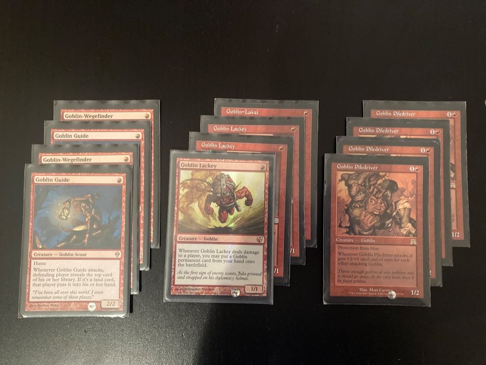 Mono Red Goblin Legacy Magic The Gathering Mtg Deck Vintage Kaufen