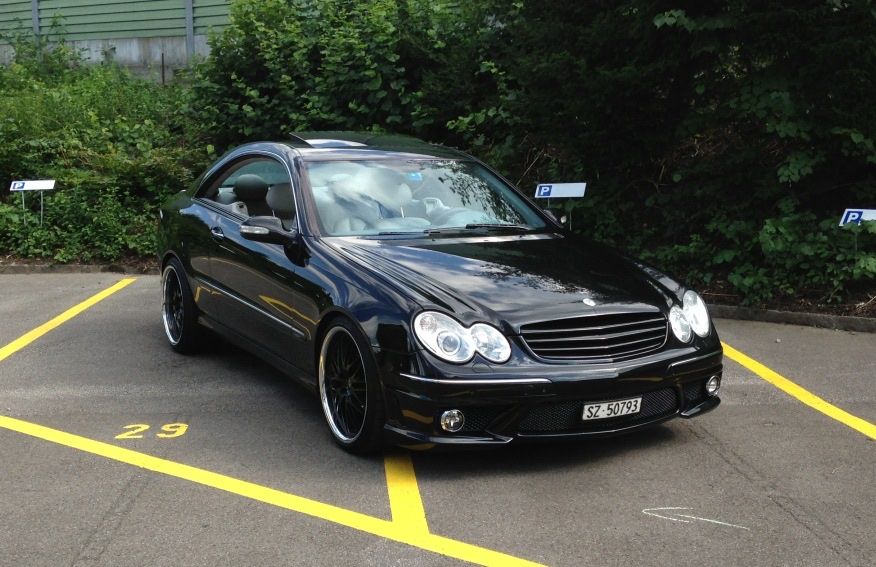 Mercedes Clk W Brabus Grill Schwarz Gl Nzend Neu Kaufen Auf Ricardo