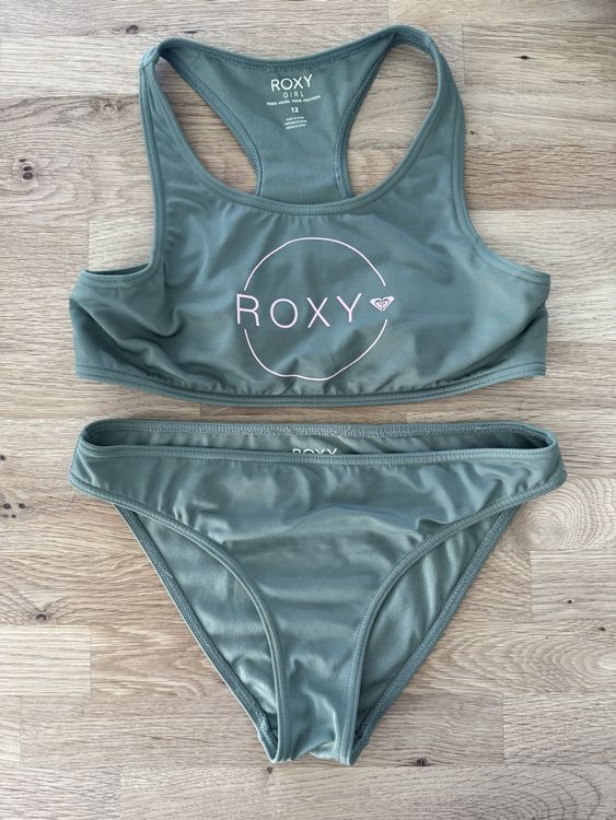 Roxy Bikini Grün Mädchen Gr 12 Gebraucht in Luzern für CHF 5 mit