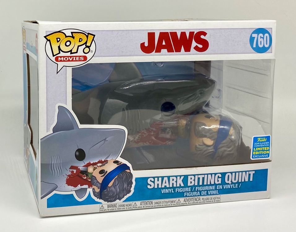 Funko Pop Jaws Shark Biting Quint Sdcc Exclusive Kaufen Auf