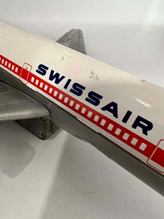 70er Swissair DC 10 Blechspielzeug Hongkong Kaufen Auf Ricardo