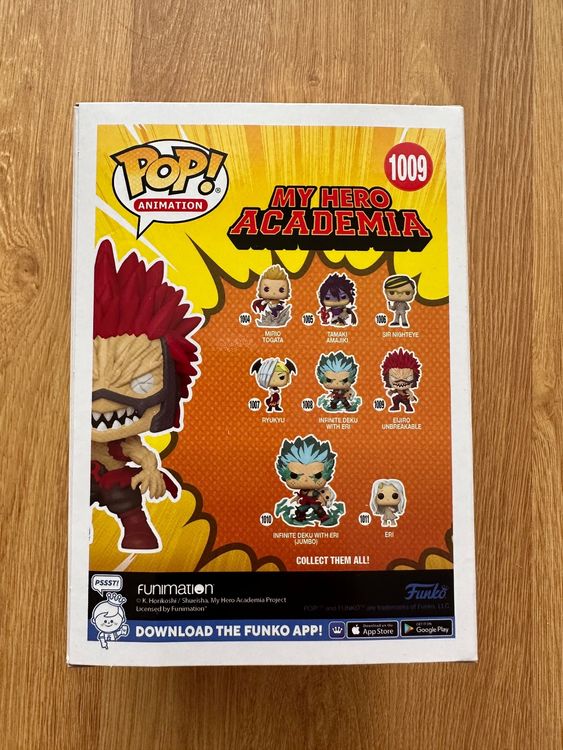 Funko Pop My Hero Academia Eijiro Unbreakable Kaufen Auf Ricardo