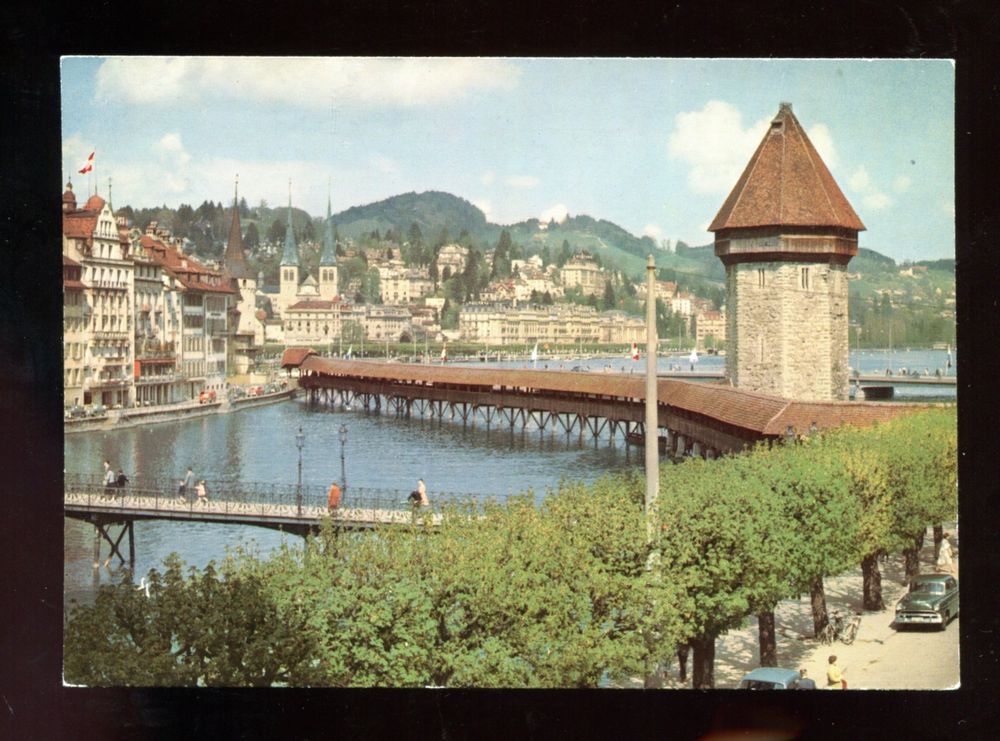 Luzern Kapellbrücke Karte Kaufen auf Ricardo