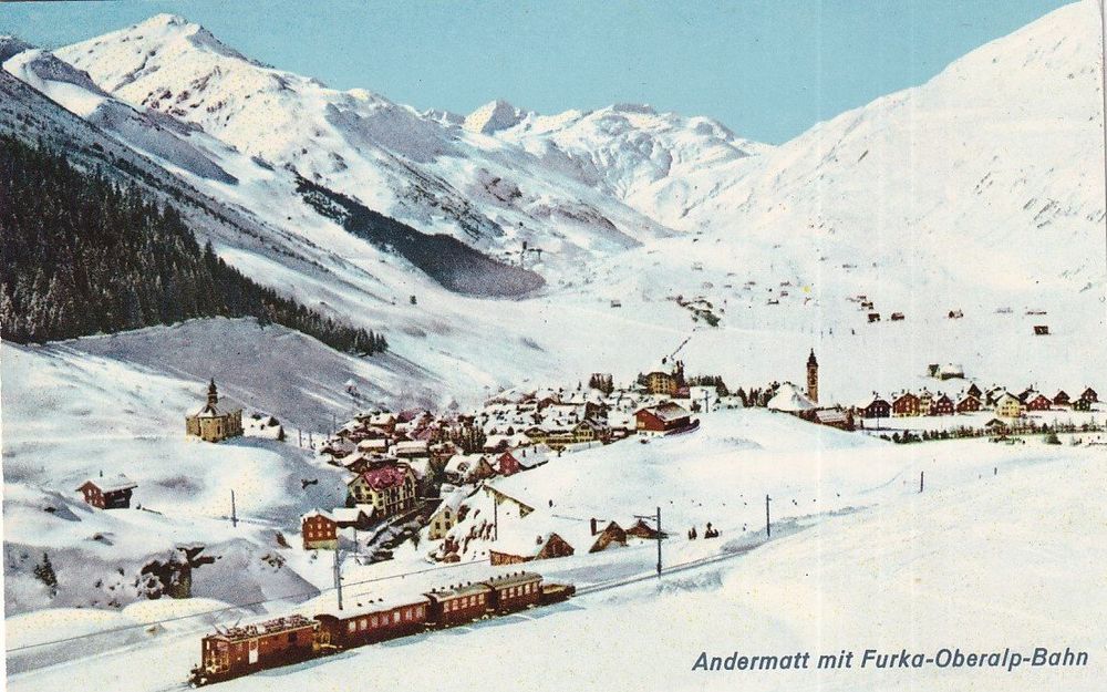 Andermatt Ur Mit Furka Oberalp Bahn Um Kaufen Auf Ricardo