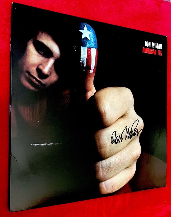 Don Mclean American Pie Original Autogramm Lp Neu Sold Out Kaufen