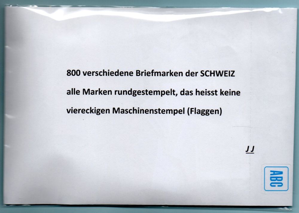 Verschiedene Briefmarken Der Schweiz Rund Gestempelt Kaufen Auf