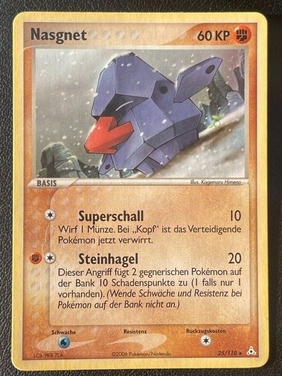 Nasgnet 25 110 Rare Pokémon EX Holon Phantoms Kaufen auf Ricardo