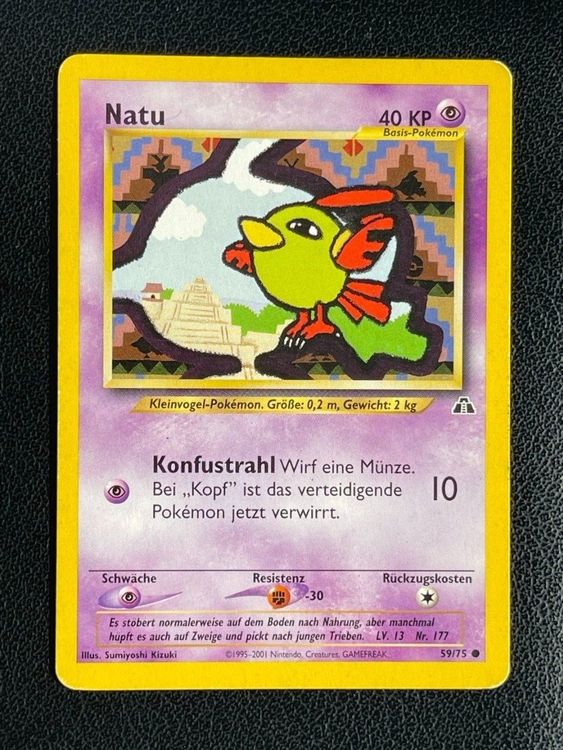 Natu Pok Mon Neo Discovery Kaufen Auf Ricardo