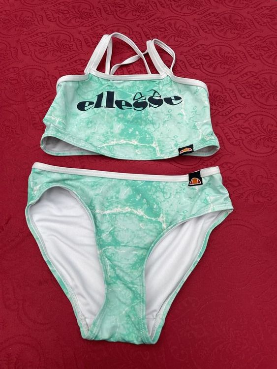 Mädchen Bikini NEU Ellesse 116 122 hell grün Neu und originalverpackt