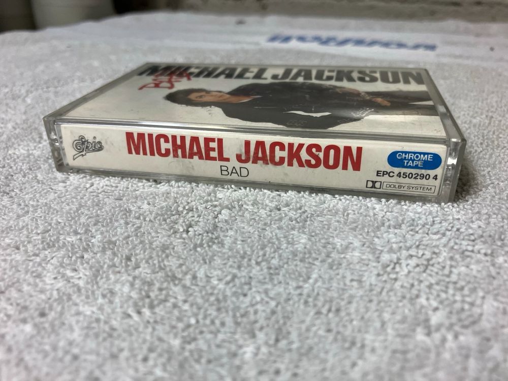 Michael Jackson Bad Musik Kassette Rarit T Kaufen Auf Ricardo