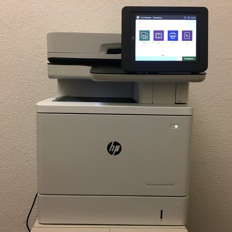 Hp Color Laserjet Managed Flow Mfp M F Top Angebot Kaufen Auf Ricardo