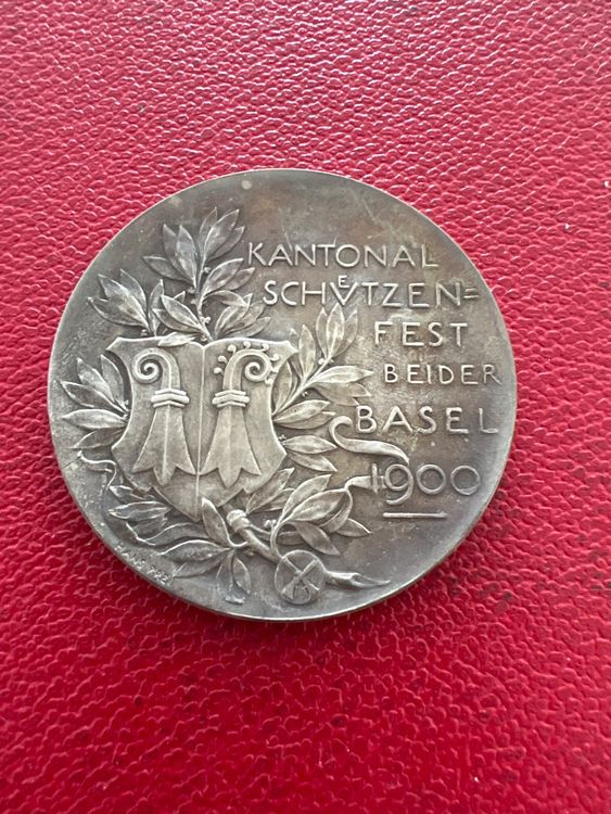 Kant Schützenfest Beider Basel 1900 Silber Kaufen auf Ricardo